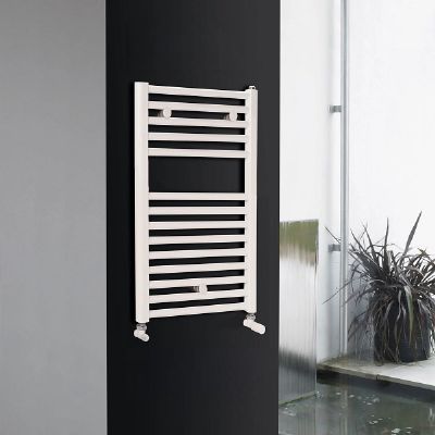 ULTRAHEAT CHELMSFORD WHITE BATHROOM H764mm x W500mm STRAIGHT MULTI-RAIL/LADDER TOWEL WARMER, 5M7W ULTRAHEAT CHELMSFORD WHITE BATHROOM H764mm x W500mm STRAIGHT MULTI-RAIL/LADDER TOWEL WARMER, 5M7W